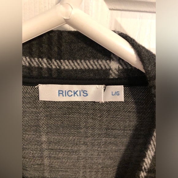 Grey Striped Coatigan - Picture 4 of 6